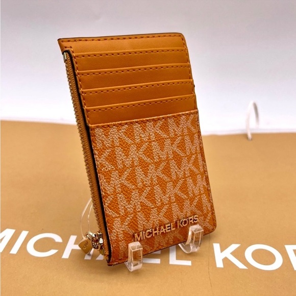 Michael Kors Jet Set Travel MD TZ Card Case Wallet - Picture 2 of 6